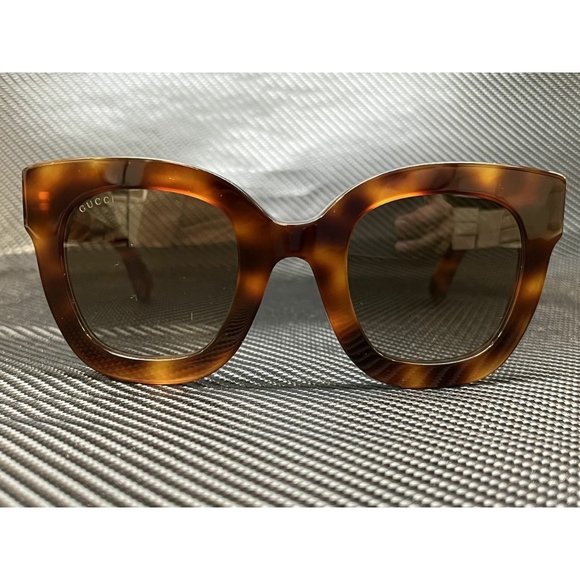 Gucci Havana Brown 49mm Sunglasses